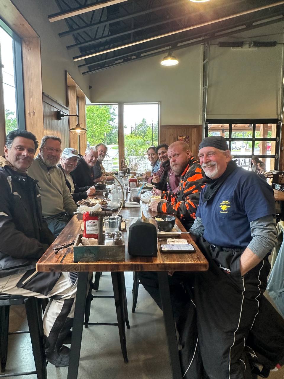Group lunch in Manchester